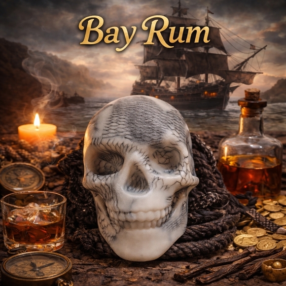 RESTOCKED! HandCrafted Large Skull Loofah Infused Soap 7oz Total - Picture 5 of 12